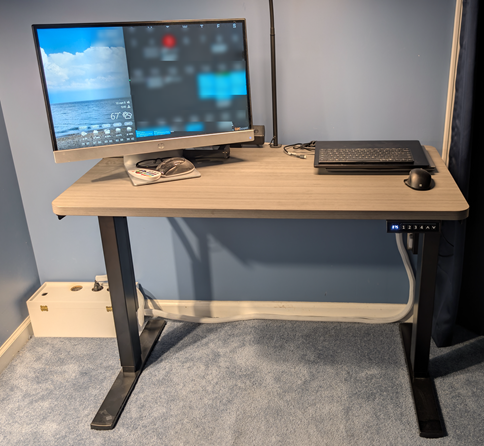 Vivo - 43x24 sit/stand desk, memory height