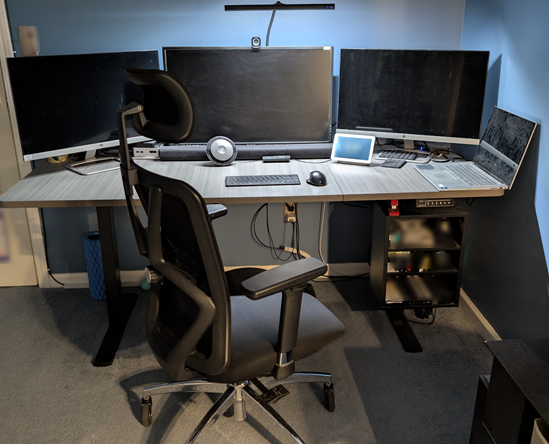 Vivo 71x30 sit stand desk